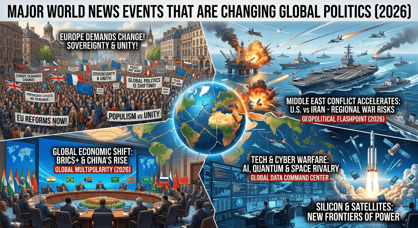 Major World News Events That Are Changing Global Politics